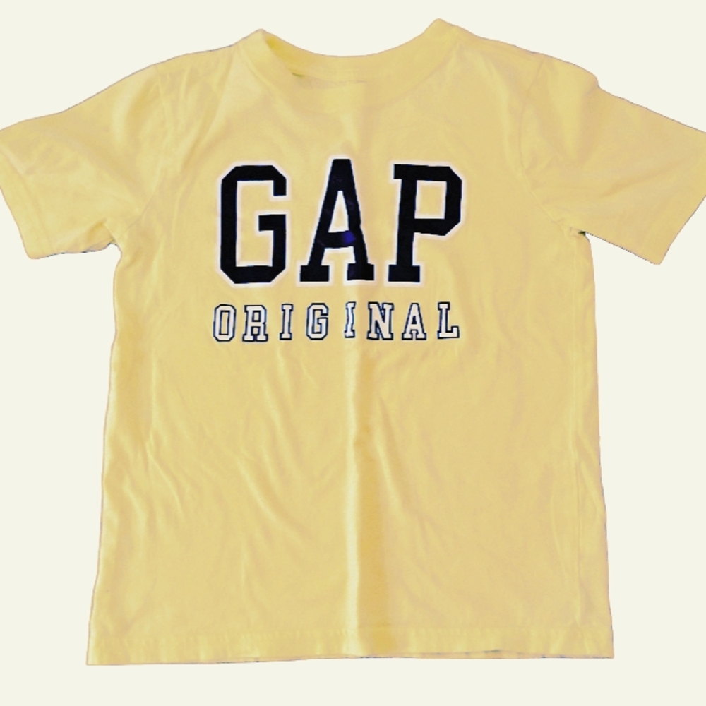 GAP Yellow Short Sleeve Tee